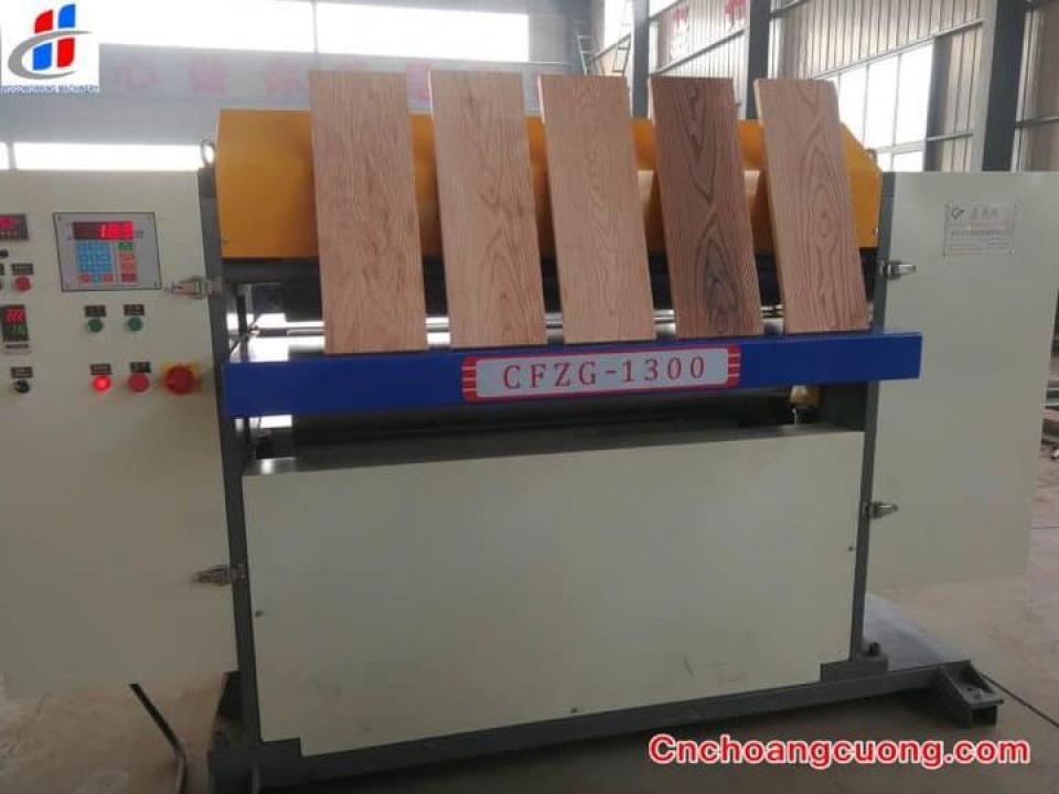 Máy Ép Vân Gỗ 2 Mặt Cao Cấp CFZG-1300 Máy Ép Vân Gỗ 2 Mặt Cao Cấp CFZG-1300