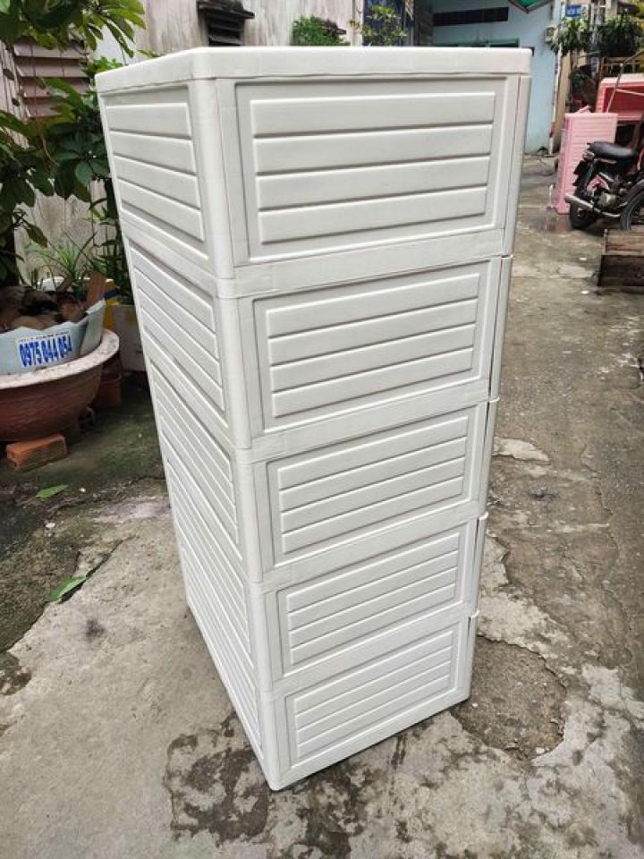 Tủ nhựa Duy Tân 5 tầng qua sử dụng Tủ nhựa Duy Tân 5 tầng qua sử dụng