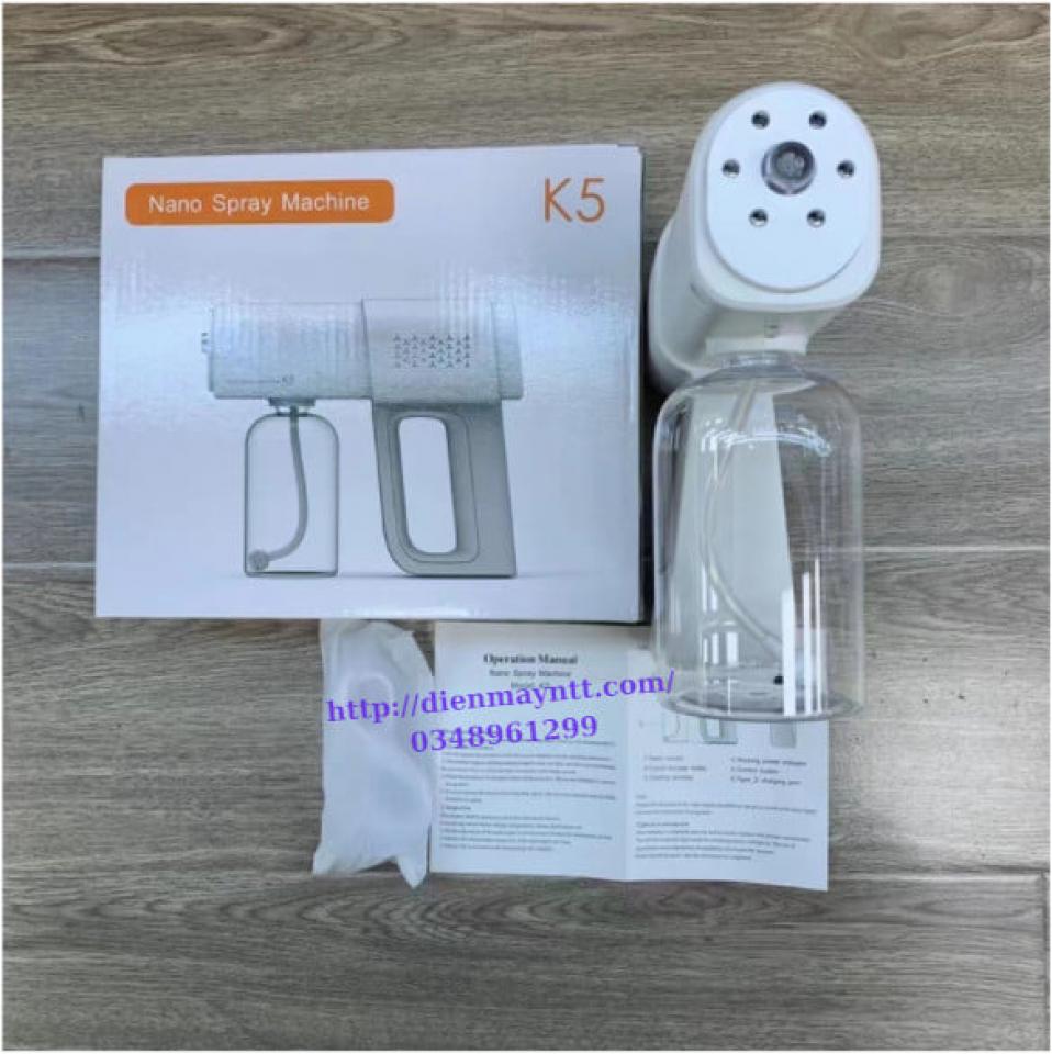 Súng phun khử khuẩn Nano K5 Súng phun khử khuẩn Nano K5