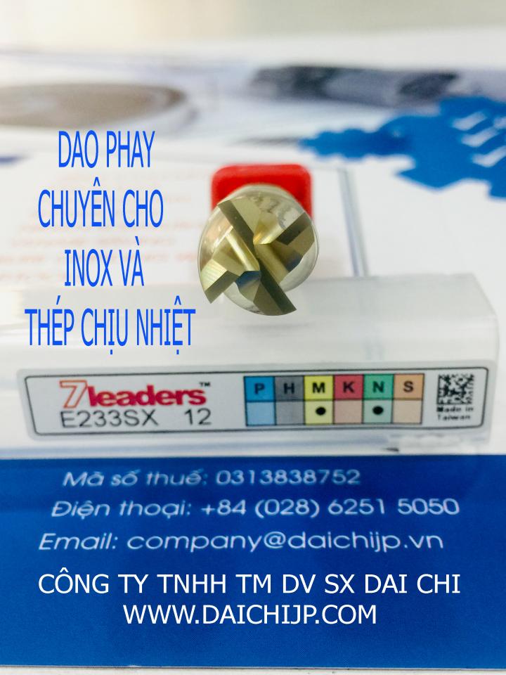 DAO PHAY NGÓN 7LEADERS-ENDMILL-E233SX DAO PHAY NGÓN 7LEADERS-ENDMILL-E233SX