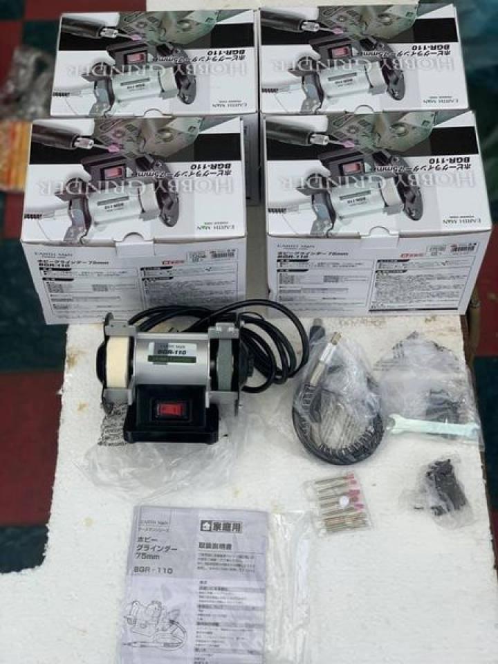 Máy Mài Hai Đá-Mài Khuôn EARTH MAN (3in1)-2