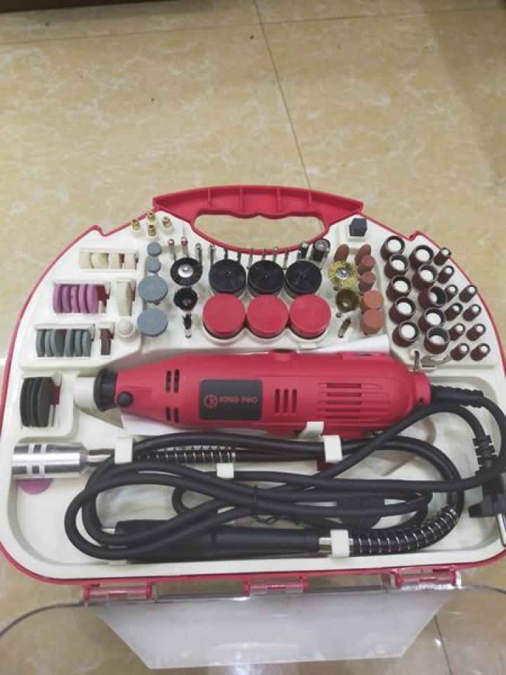 Bộ đục khắc mài 100 chi tiết đỏ-2